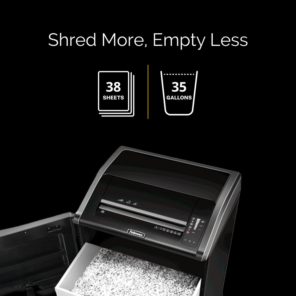 Fellowes Powershred 225i 100% Jam Proof 20-Sheet Strip-Cut Shredder (3322001)