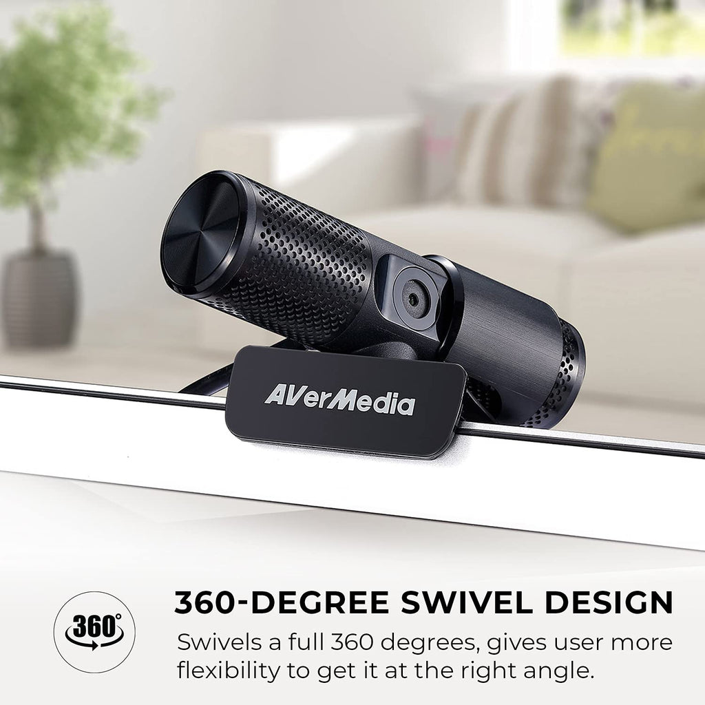 AVerMedia PW313D DualCam 2K Document Camera for Trading Cards, Miniatures
