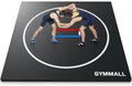 Wrestling Mat 10'x10'/8'x8'/6.6'x10' for Home Outdoor Indoor, 1.2" Thick Foldable XPE Jiu Jitsu Floor Exercise Mat for Gymnastics, PE Training, BJJ, MMA, Martial Art, Grappling, Judo, Boxing, Yoga