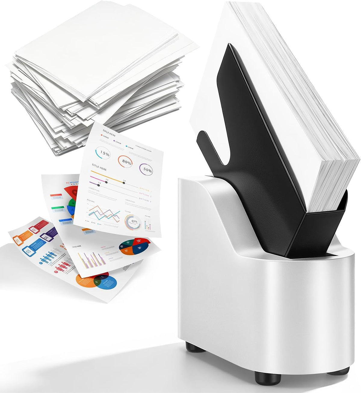 Paper Jogger Machine, Tabletop Automatic Paper Alignment Machine