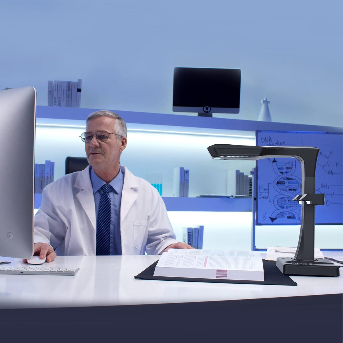 CZUR ET24 Pro Professional Book Scanner, 24MP Document Camera