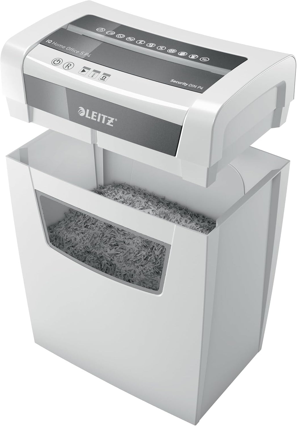 Leitz IQ Home Office S Paper Shredder, Capacity 9-8 Sheets (70-80 g/mÂ²