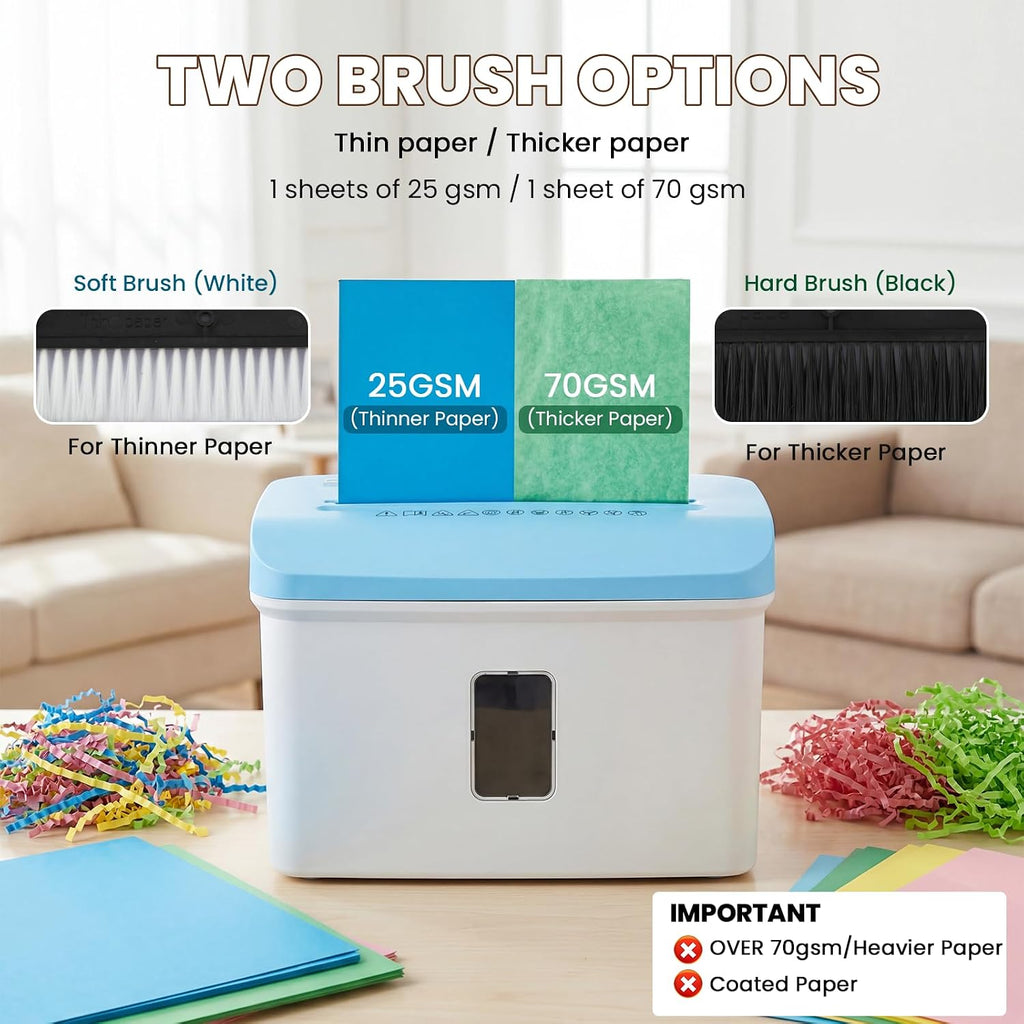 Mxmoonant Electric Crinkle Paper Shredder Machine for Gift Packaging Filler