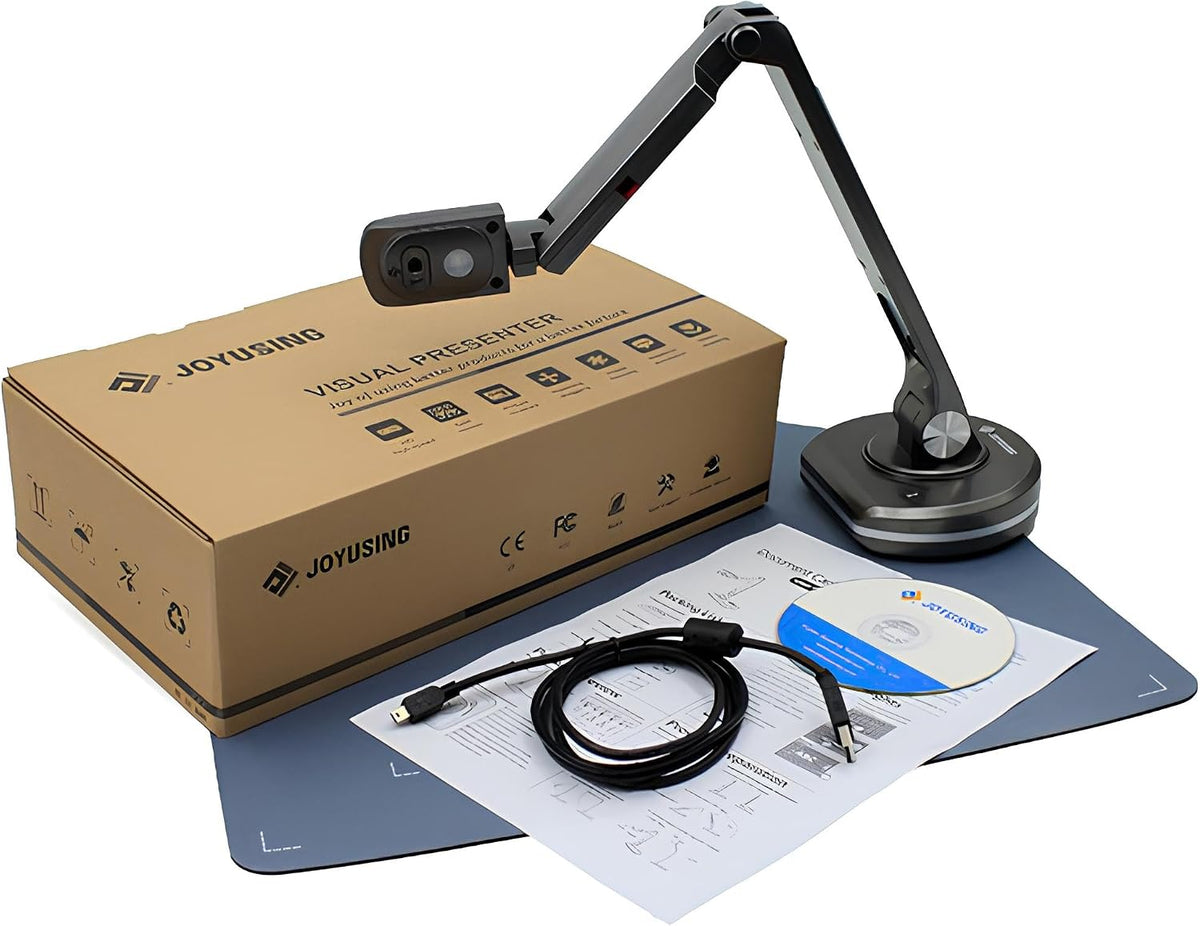 JOYUSING V500S USB Document Camera for Teachers â 8MP Auto-Focus