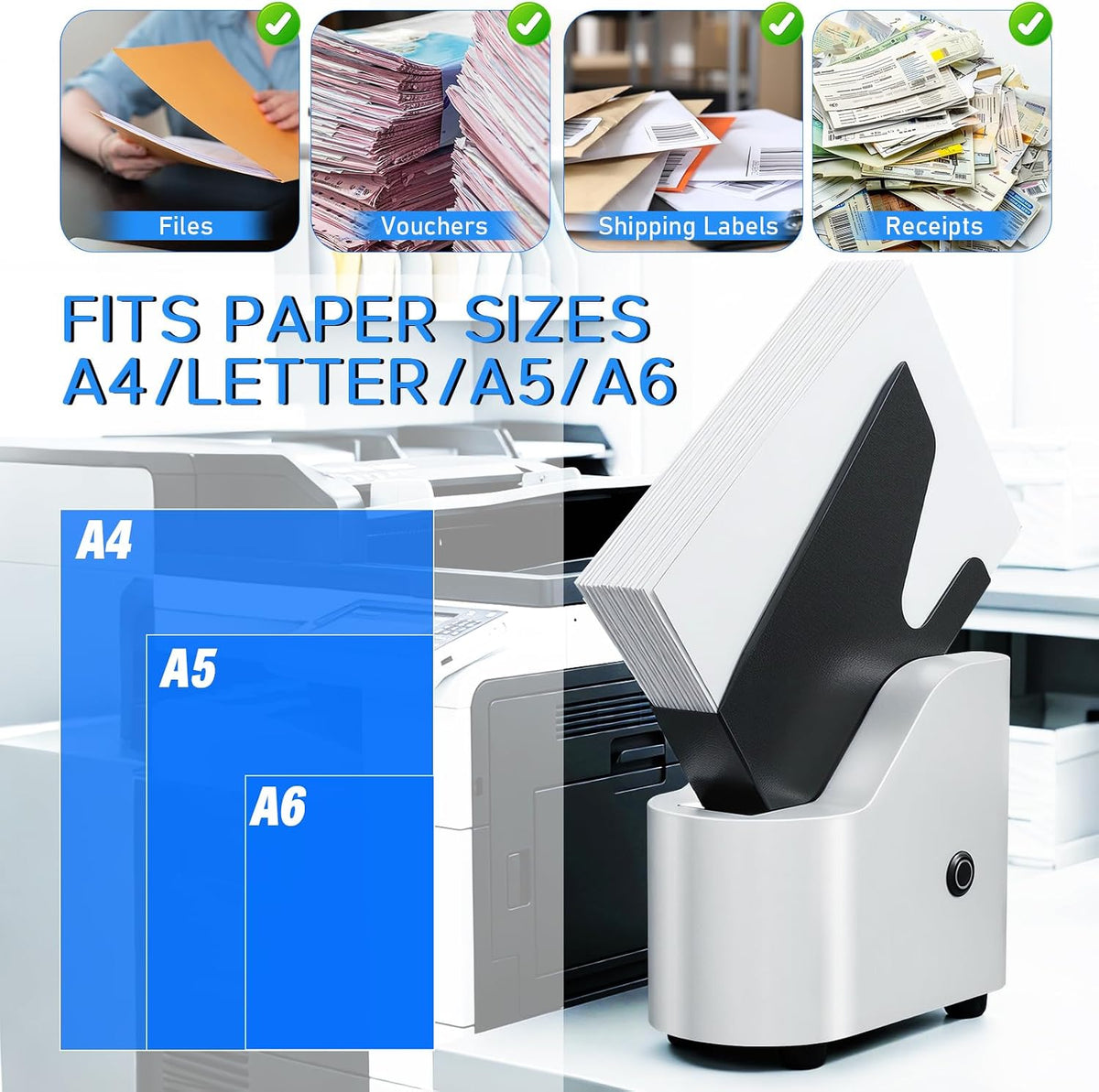 Paper Jogger Machine, Tabletop Automatic Paper Alignment Machine