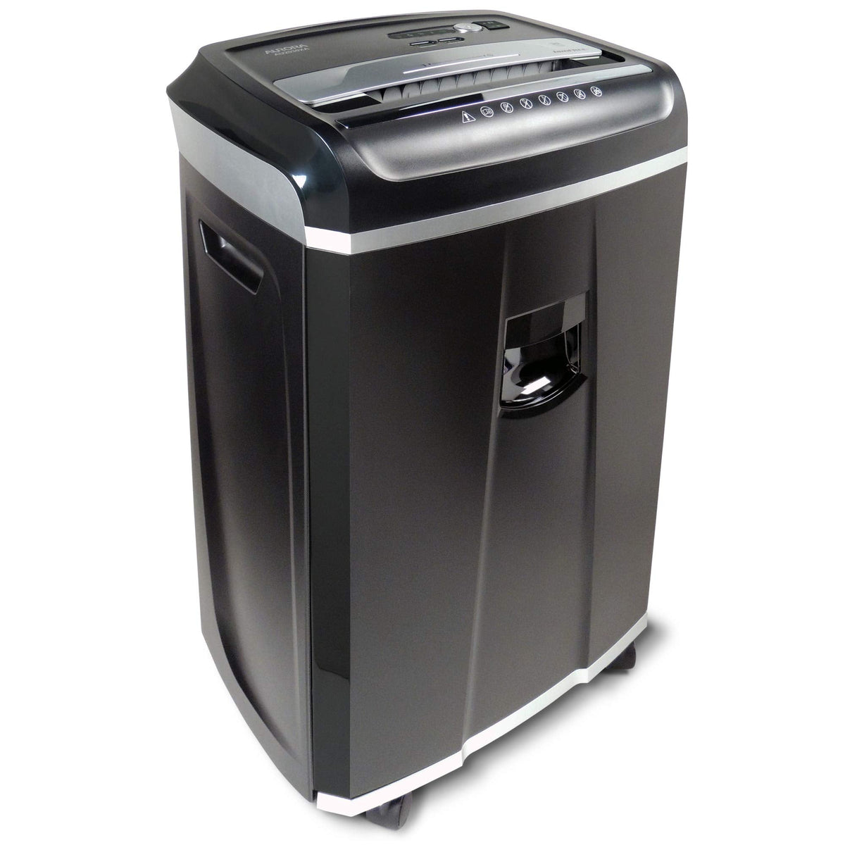 Aurora AU1270XB Professional Grade 12-Sheet Security P-4 Cross-Cut Paper and Credit Card/ 20 Minutes Continuous Run Time Shredder