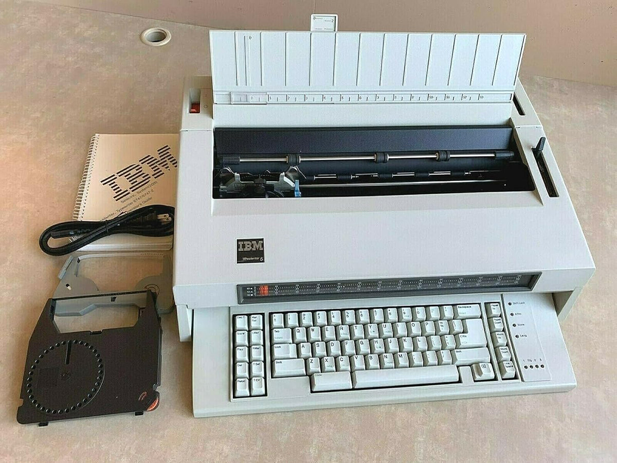 IBM Wheelwriter 5 Electronic Typewriter - Wide Carriage -7K Storage (Renewed)