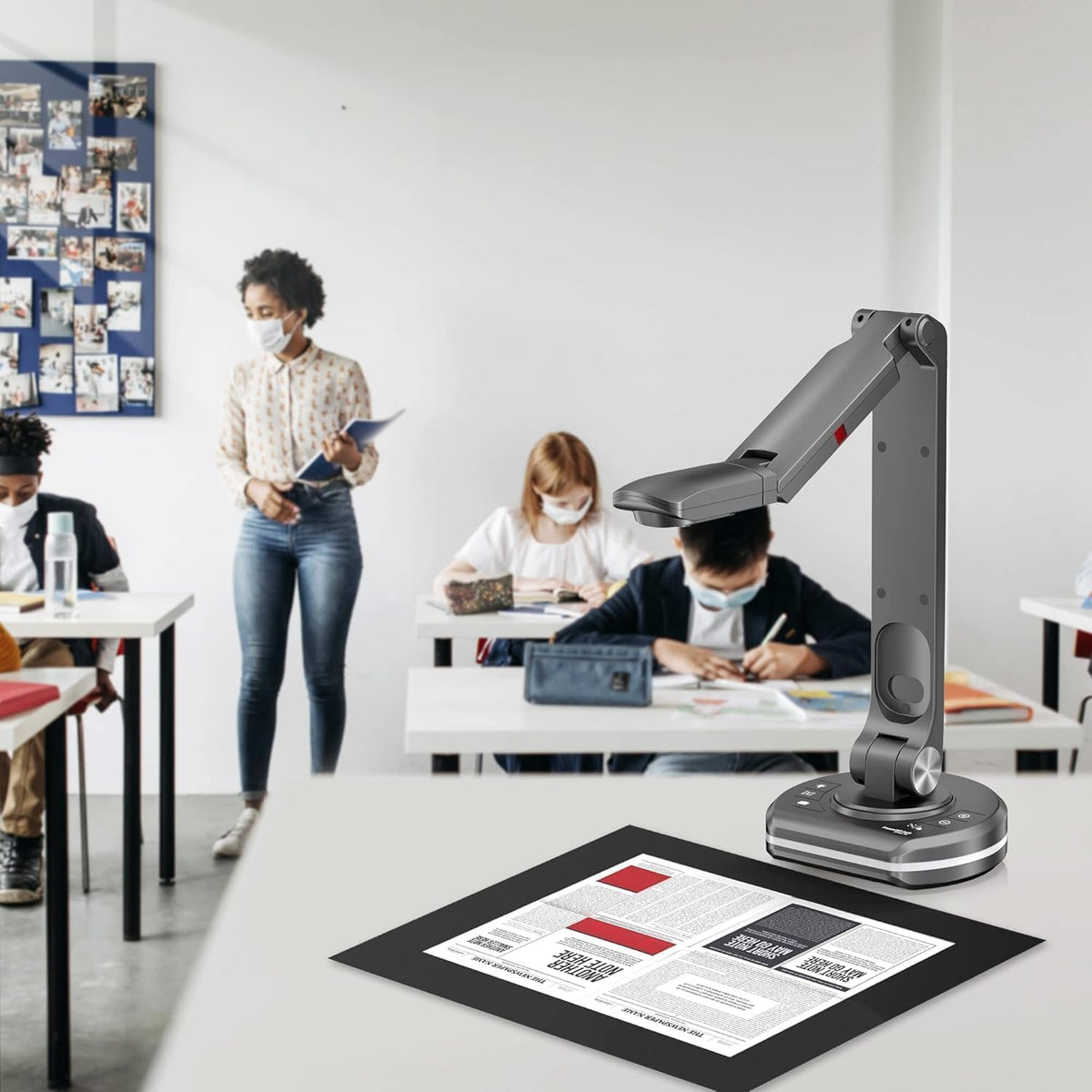 JOYUSING 4K,13MP Document Camera for Teacher, A3 Size, Auto Focus