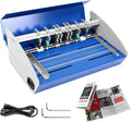 Electric Paper Creasing Machine 18 Inch (460mm), 3-in-1 Automatic Card Folding & Scoring Tool with Scale Ruler, for Invitations, Tickets, Business Printing, 110V