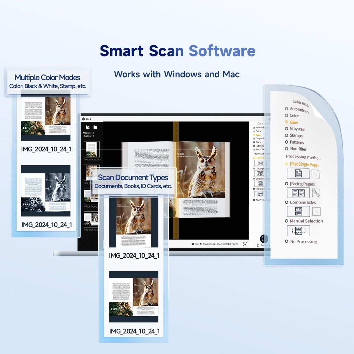 CZUR Shine800A3 Pro 8MP A3&A4 Document Scanner