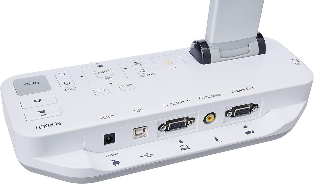 Epson DC-11 Document Camera with SXGA Resolution, Microphone, Internal Memory and USB Connectivity