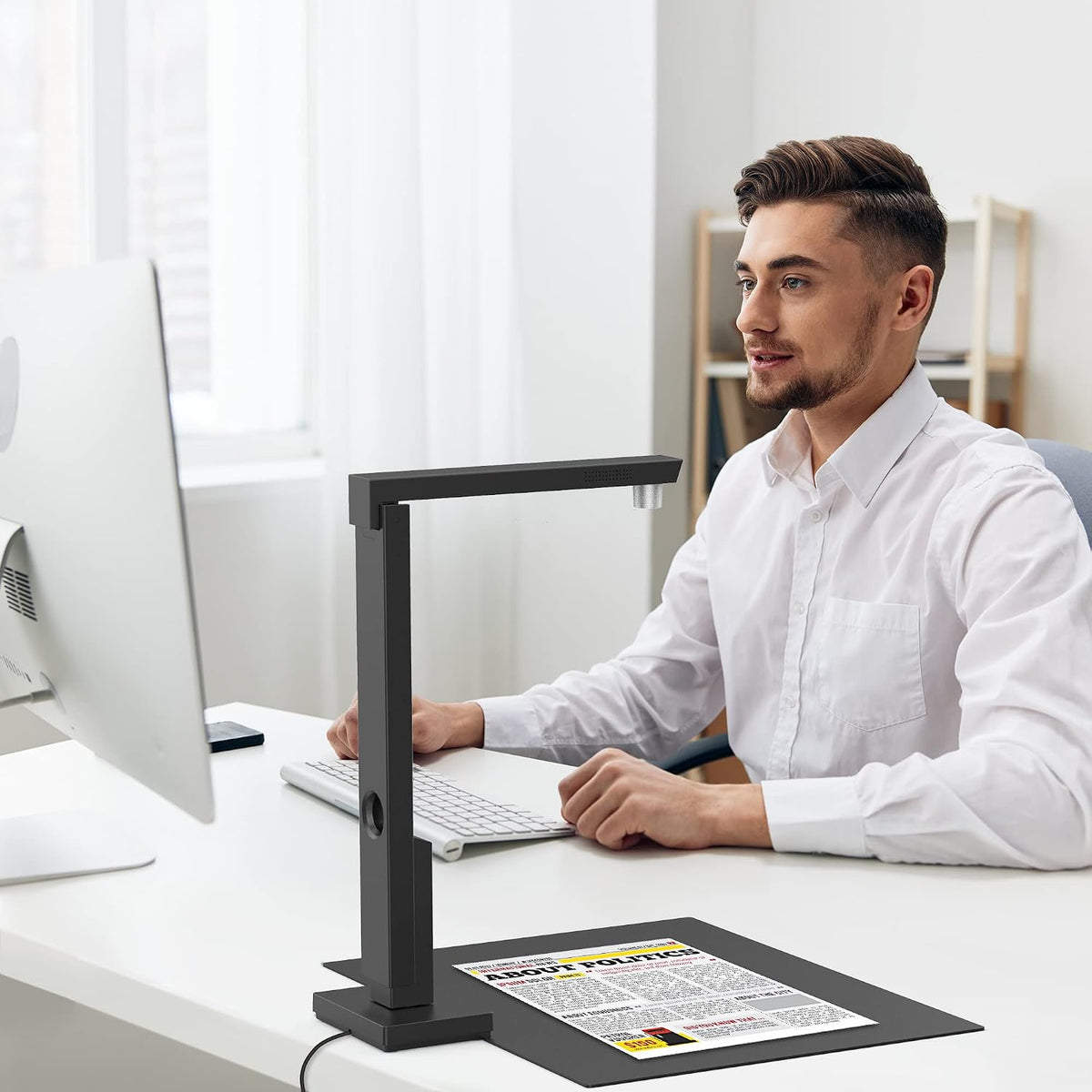 CZUR Lens800 Pro Portable 8MP A4 Document Scanner