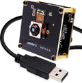 ELP 48MP Fast Autofocus USB Camera Module with 70degree No Distortion Lens for Computer Mini UVC USB2.0 Industrial Webcam Board 8000 * 6000 USB with Camera for Laptop PC Raspberry pi Jetson Nano