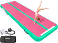 VOFiTNY Inflatable Gymnastics Air Mat Tumble Track with Pump for Training