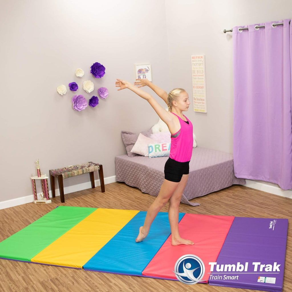 Tumbl Trak Gymnastics Folding Tumbling Panel Mat
