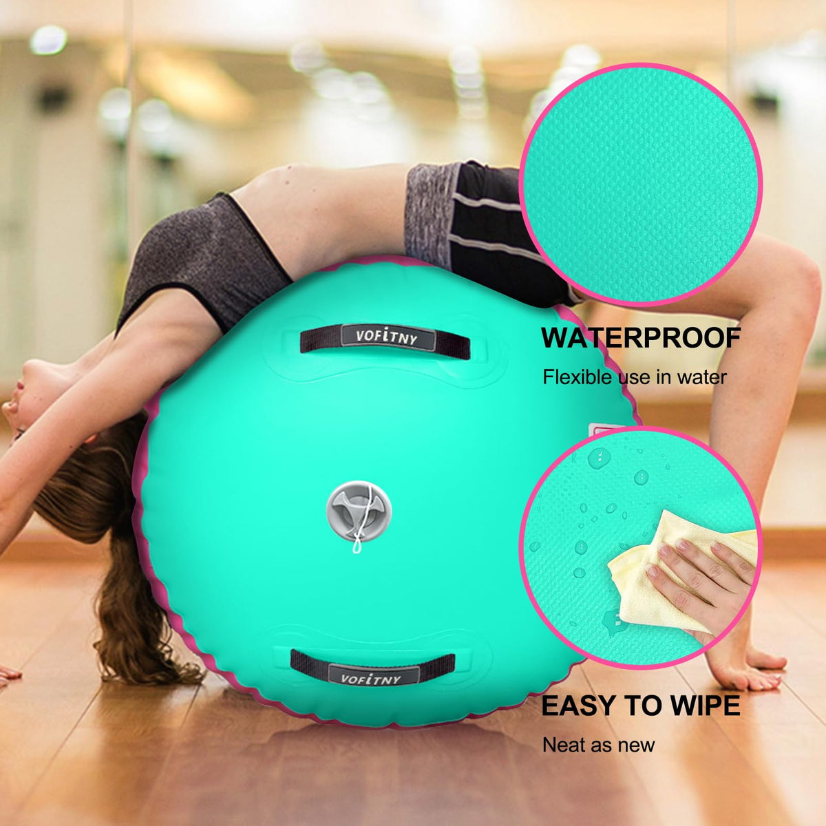 VOFiTNY Gymnastics Air Barrel Tumbling Equipment Back Handspring Trainer