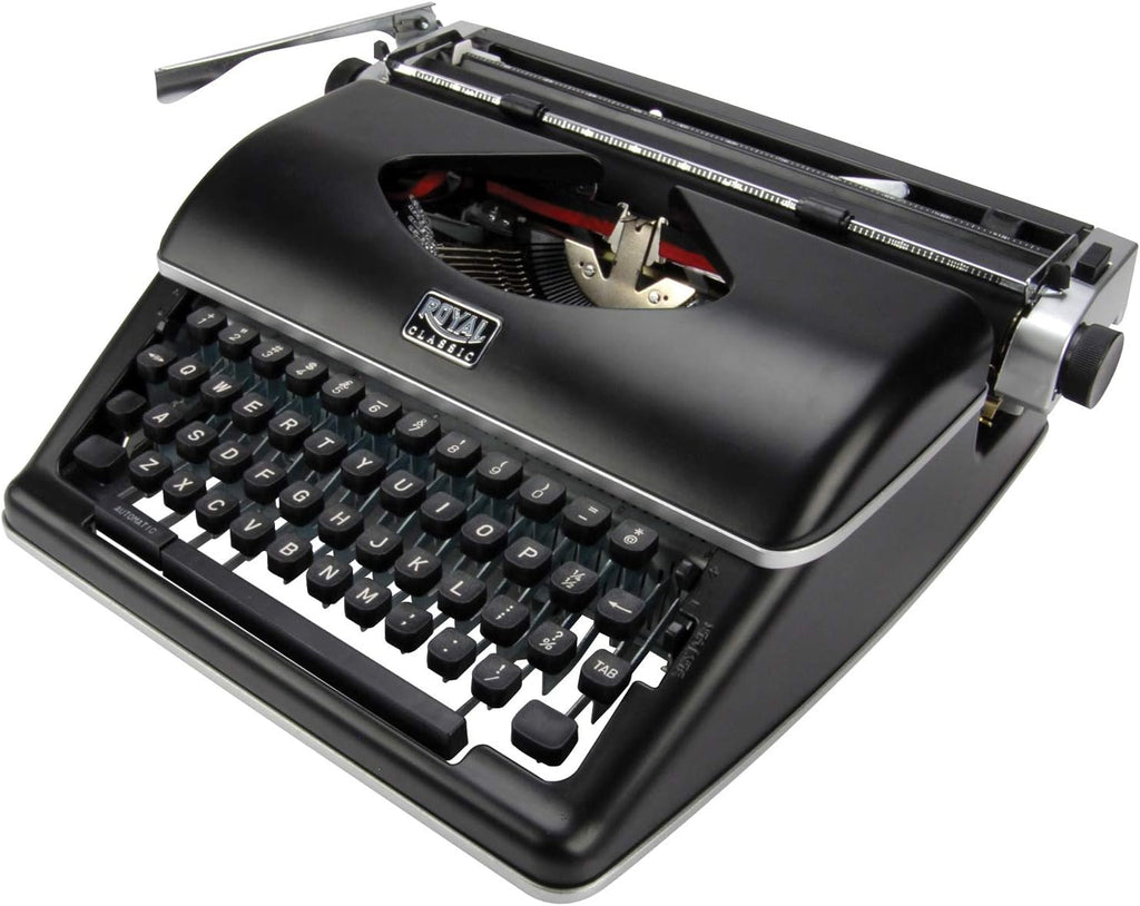 Royal Consumer Information Products Classic Retro Manual Typewriter (Black), Model Number: 79104P