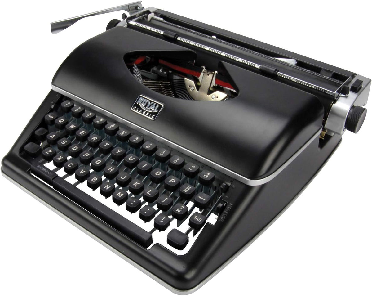 Royal Consumer Information Products Classic Retro Manual Typewriter (Black), Model Number: 79104P