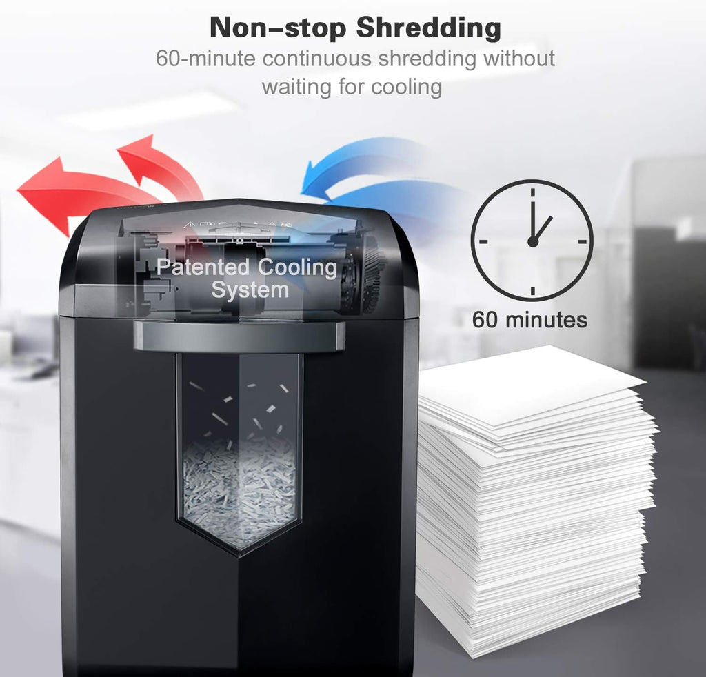 Bonsaii C149-C Shredder and 12-Pack Lubricant Sheets