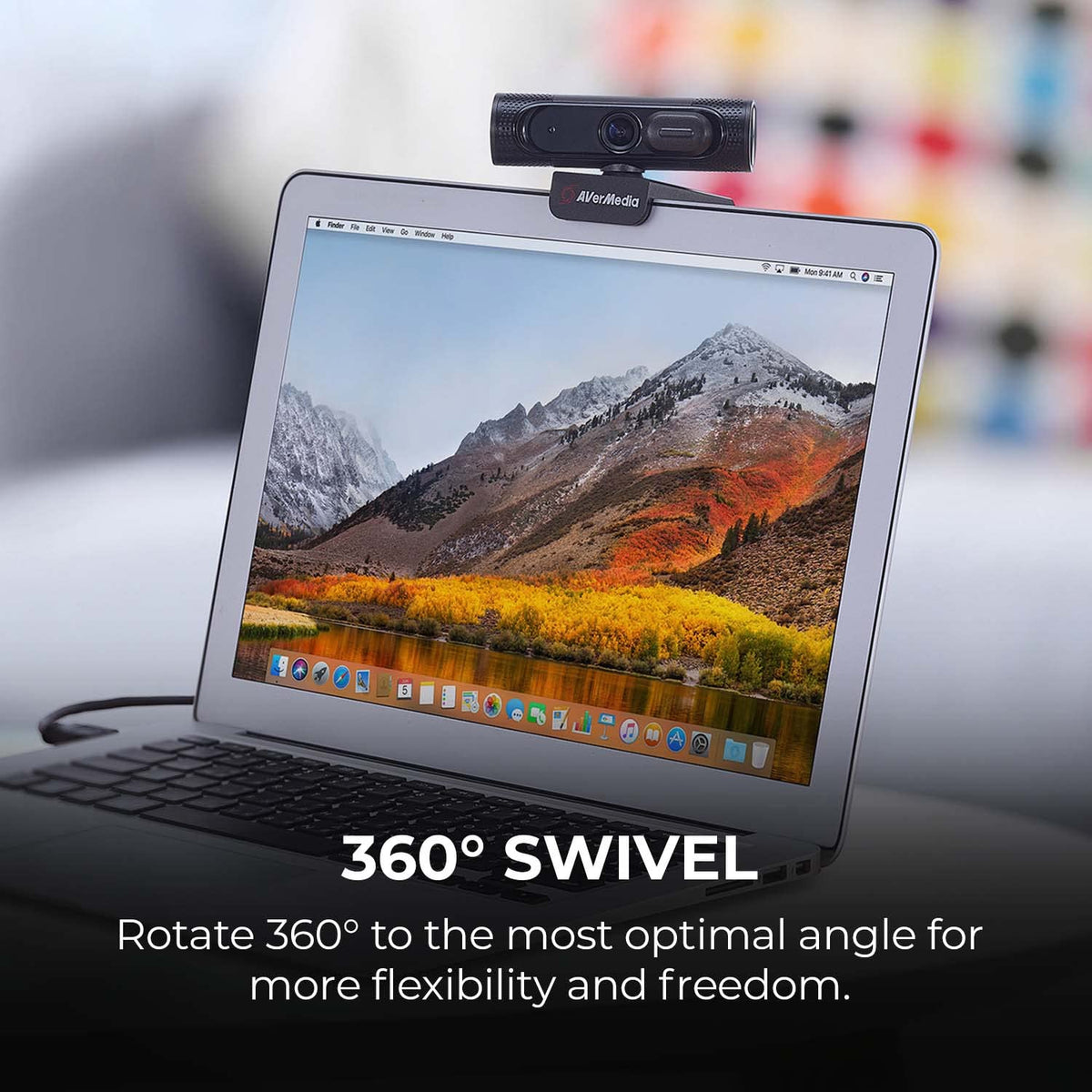 AVerMedia PW313D DualCam 2K Document Camera for Trading Cards, Miniatures