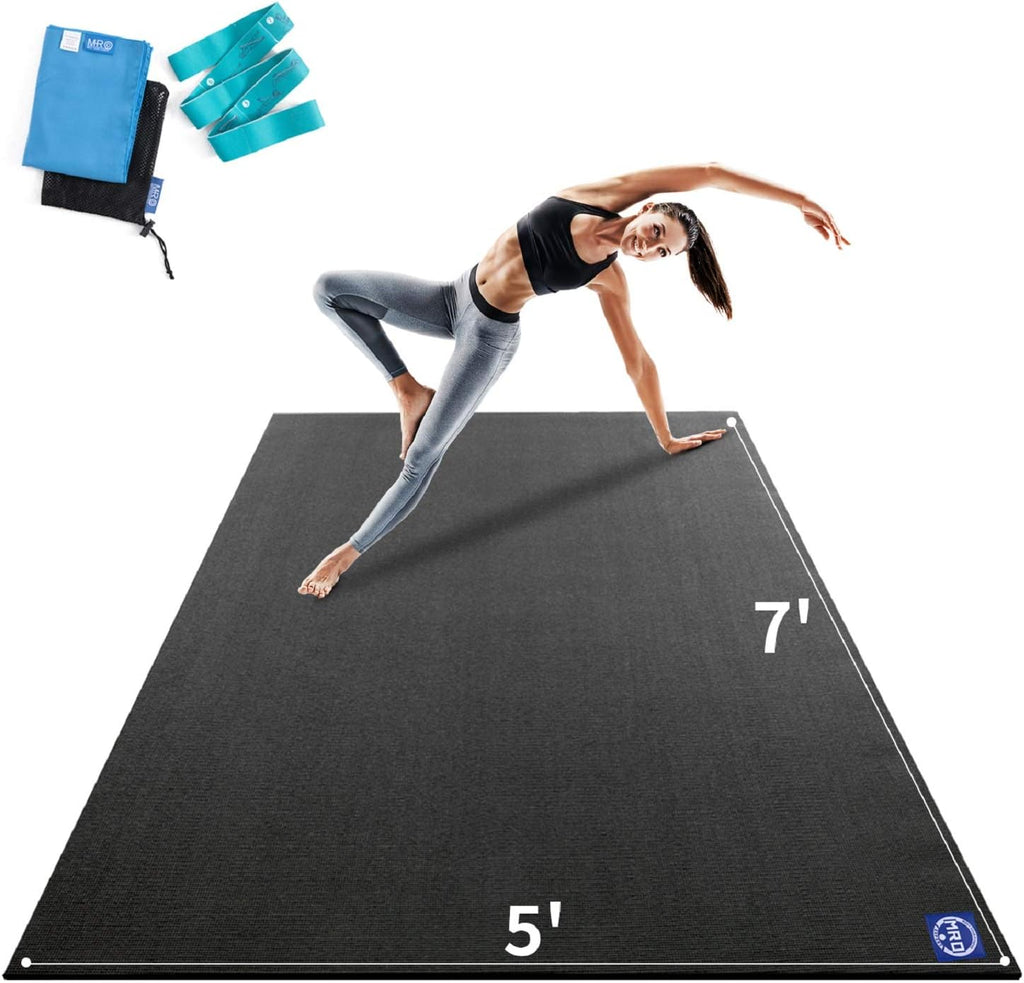 MRO Extra Large Yoga Mat, 12'x6'/9'x6'/7'x5'/6'x4' (9MM)