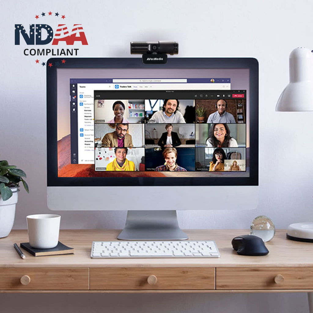 AVerMedia PW313D DualCam 2K Document Camera for Trading Cards, Miniatures