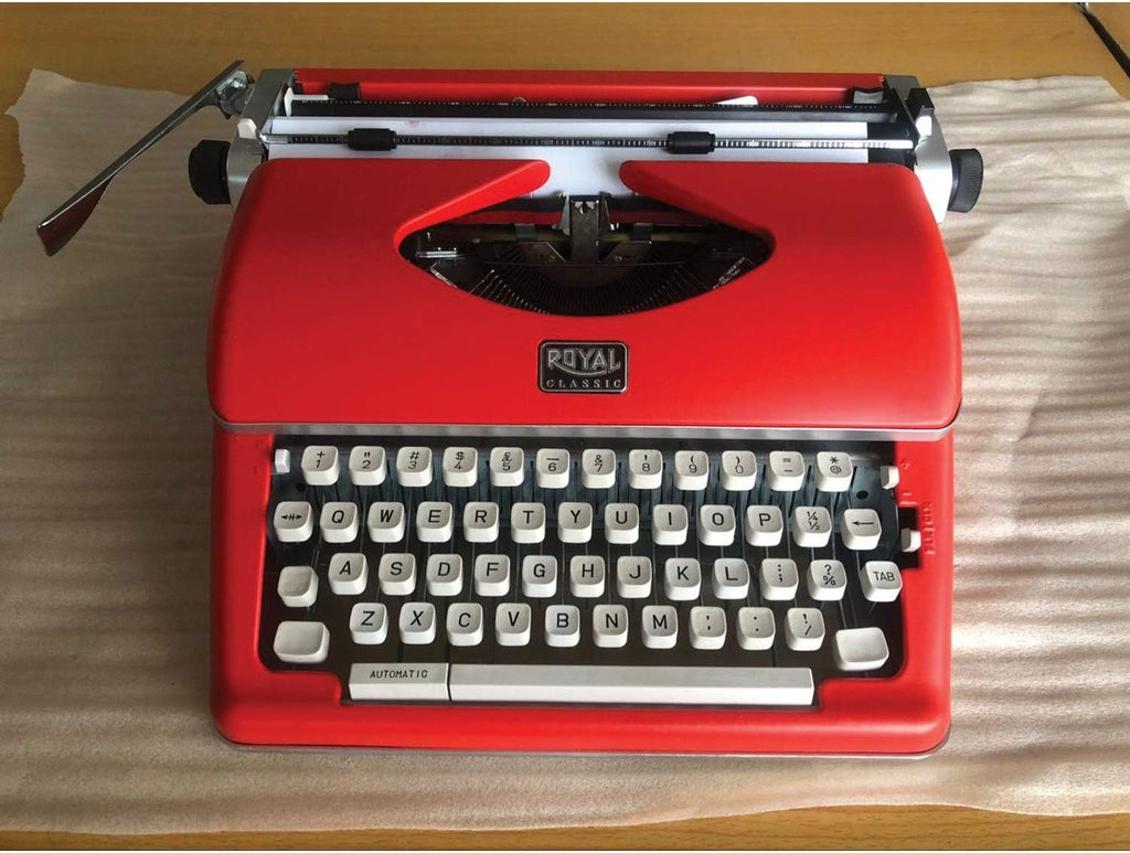 Royal 79120q Classic Manual Typewriter (red)
