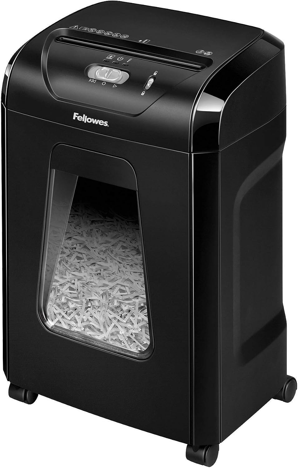 Fellowes 14-Sheet Cross-Cut Paper Shredder Bundle