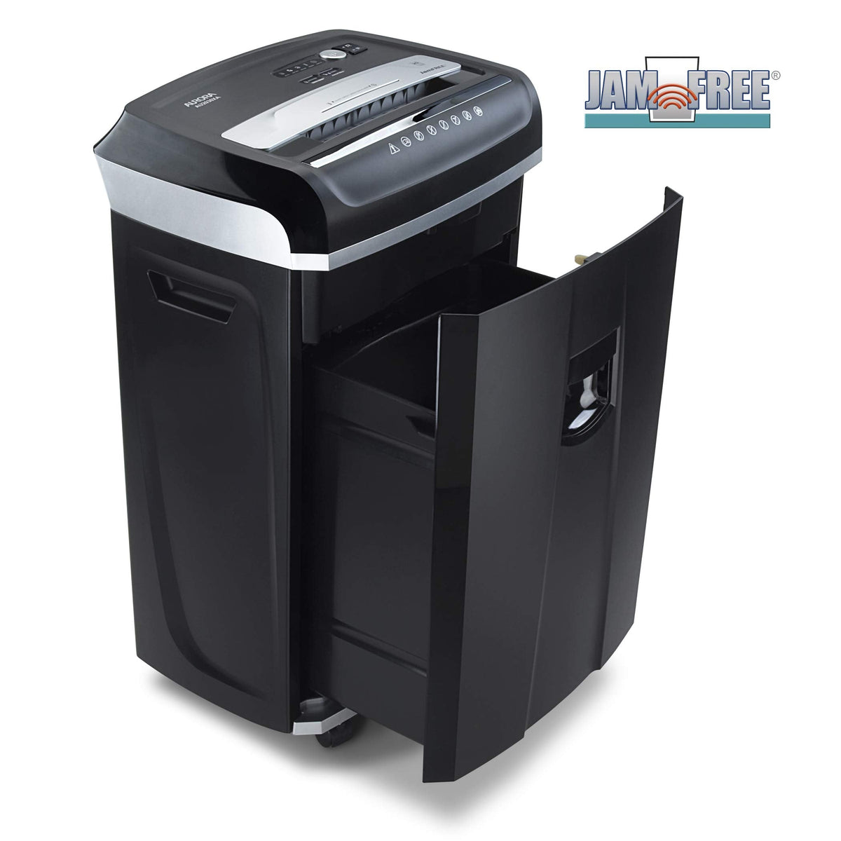 Aurora AU1270XB Professional Grade 12-Sheet Security P-4 Cross-Cut Paper and Credit Card/ 20 Minutes Continuous Run Time Shredder