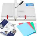 Mxmoonant Manual Creasing Machine 18'', w/Imperial Scale, for 70-450 GSM