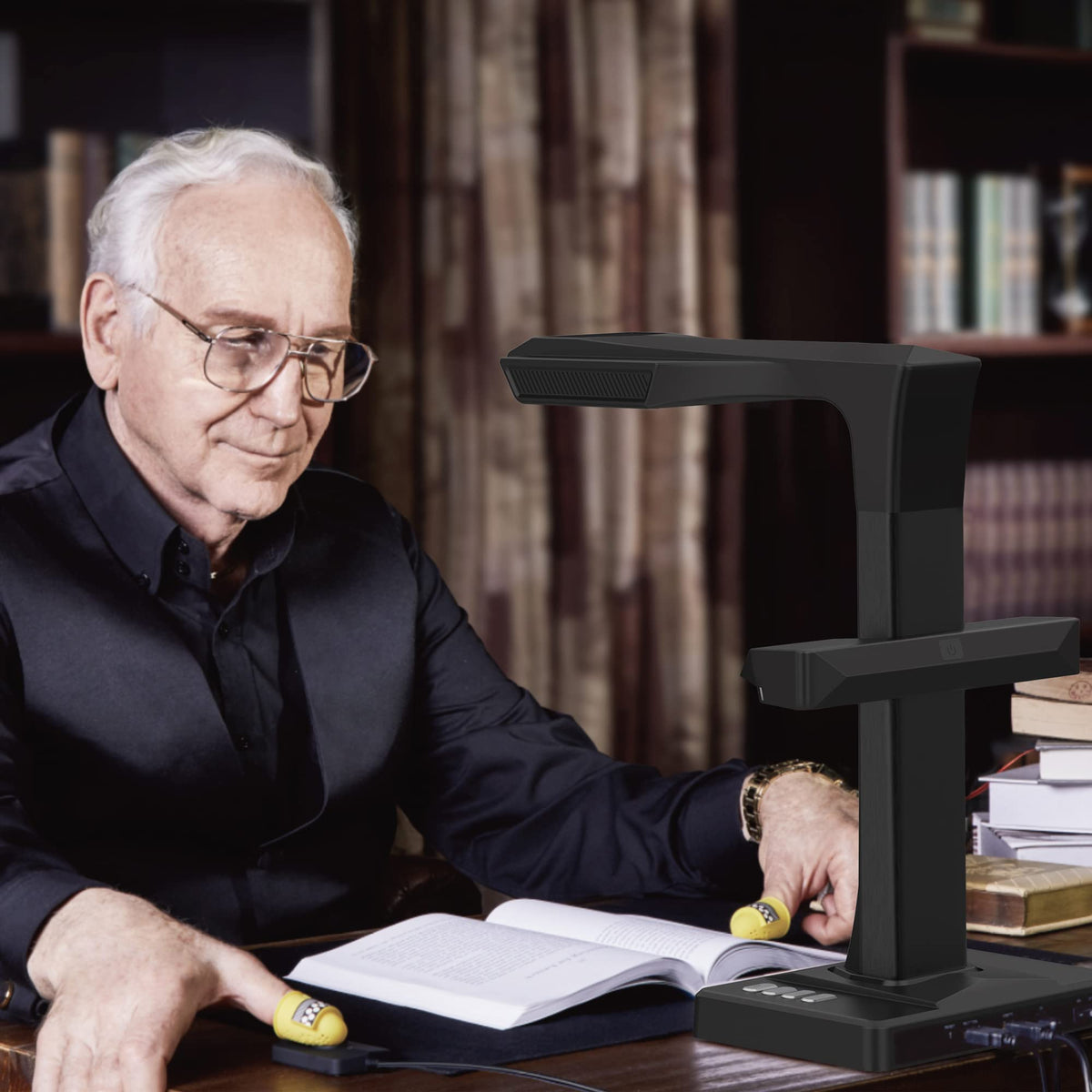 CZUR ET24 Pro Professional Book Scanner, 24MP Document Camera