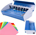 Generic Electric Paper Creaser Machine Folding Machine with Scale Ruler 3-in-1 Business Card Cutter 460mm 110V for Cards Invitations Tickets