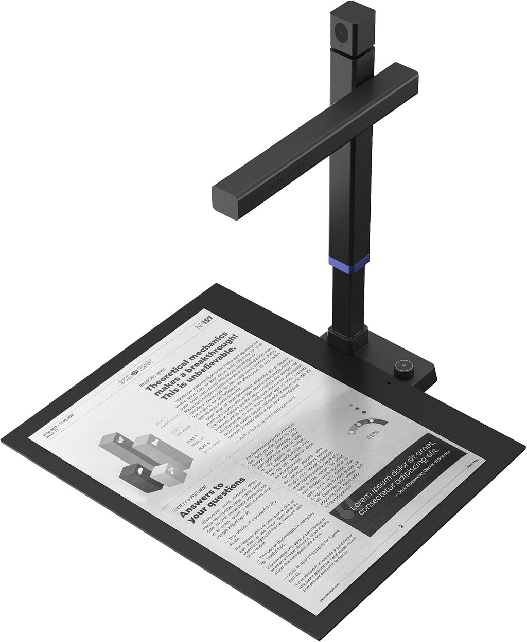 CZUR Shine Surface Pro 16MP Book & Document Scanner