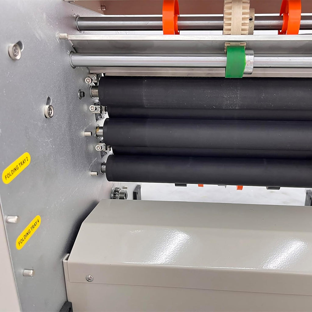 Automatic Paper Folding Machine, Electric Paper Folder with 4 Trays