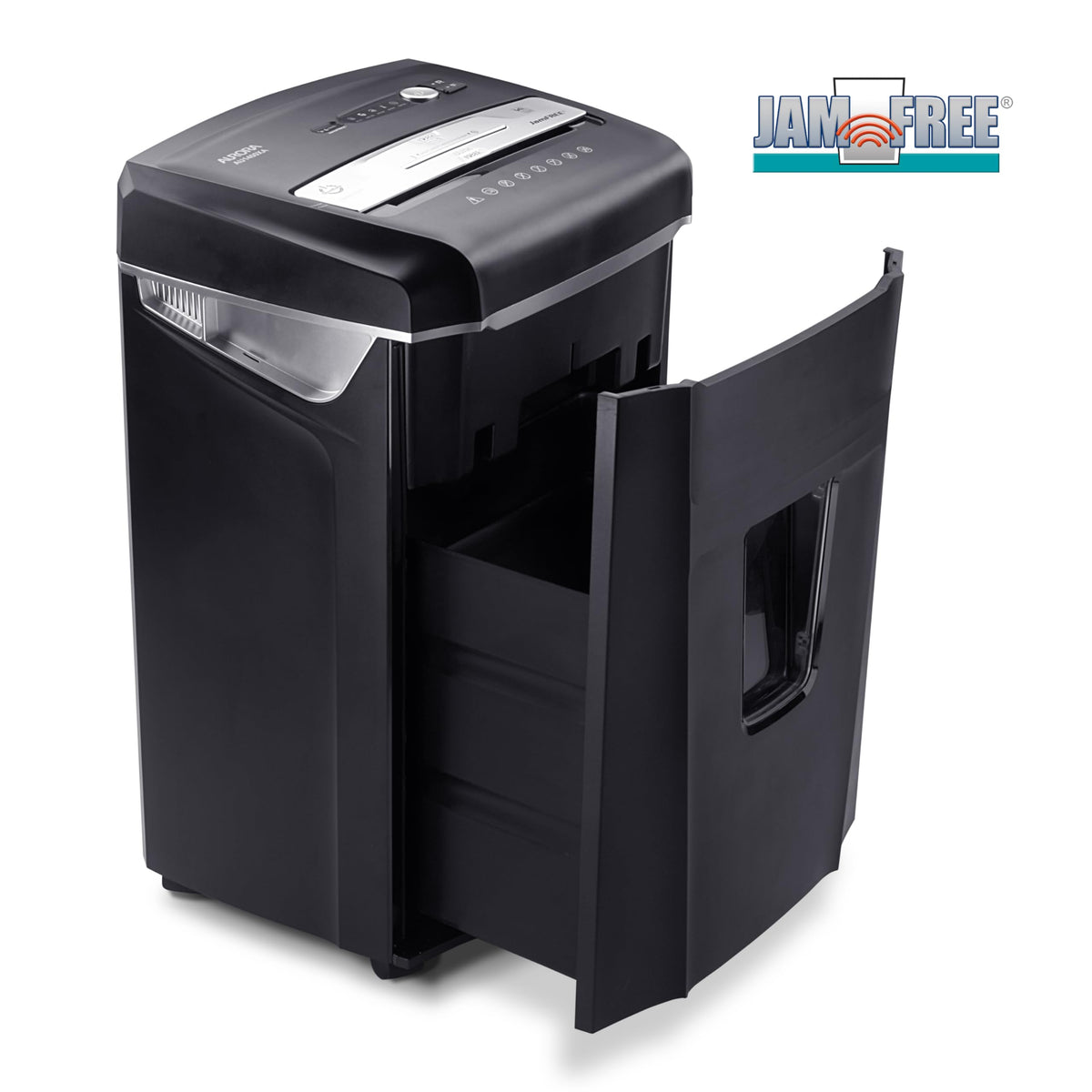 Aurora AU1270XB Professional Grade 12-Sheet Security P-4 Cross-Cut Paper and Credit Card/ 20 Minutes Continuous Run Time Shredder
