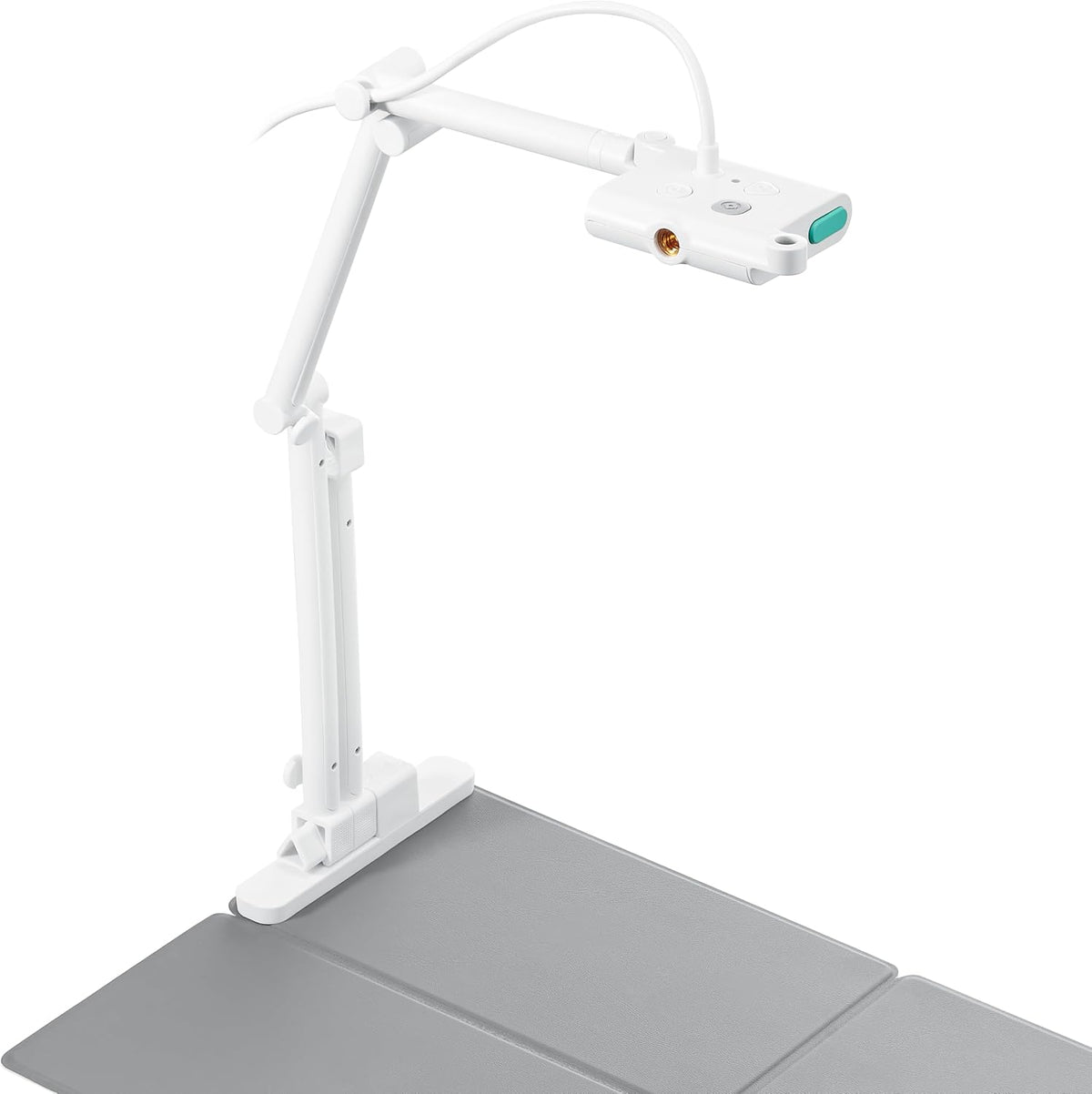 OKIOLABS OKIOCAM T-4K 8MP USB Document Camera for Teachers and Classroom, Online Teaching, Video Calling, Doc Camera for Mac PC Chromebook