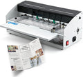 Mxmoonant 3-in-1 Electric Creasing Machine 18.5"(470mm), 25r/min, 4 Blades