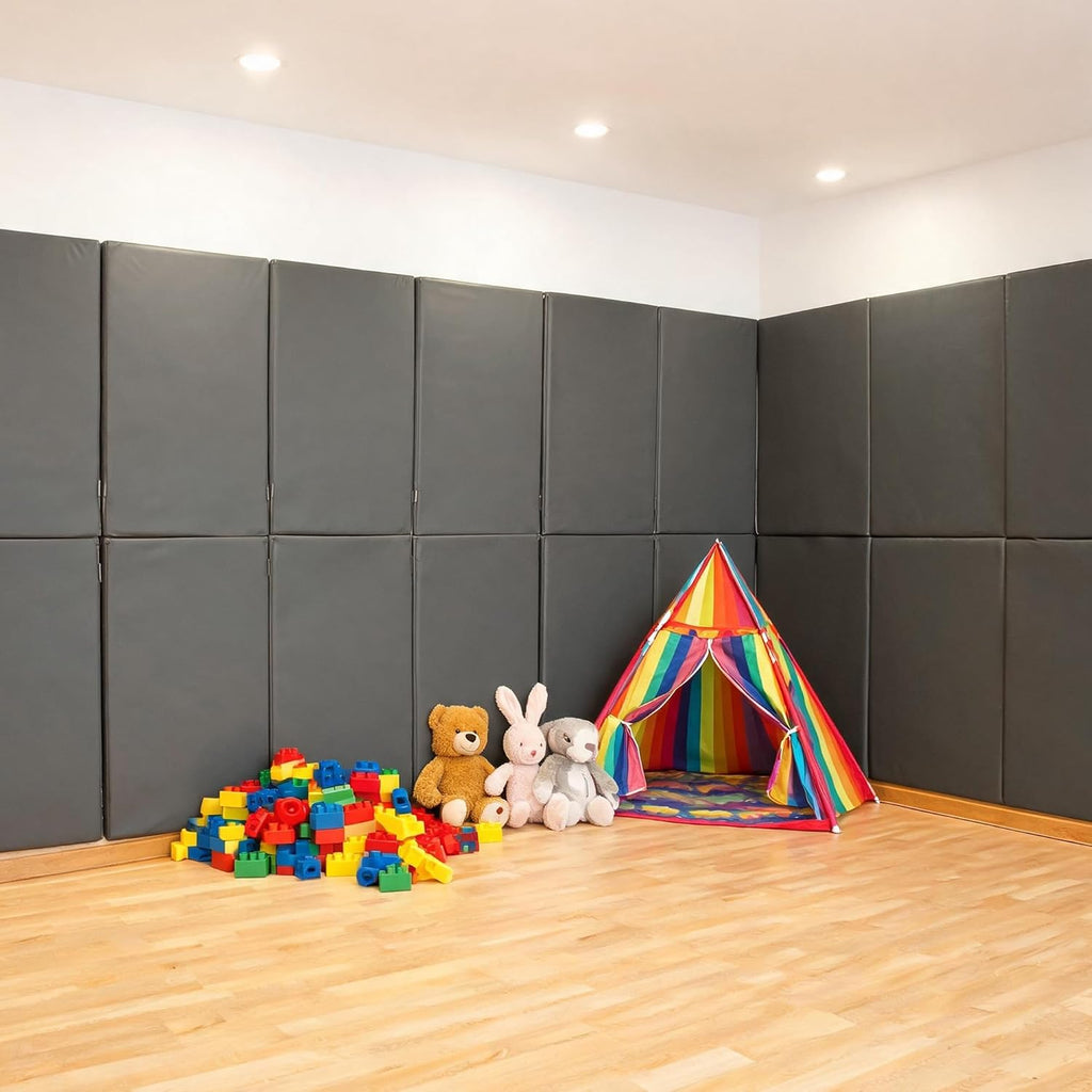 72'' Gym Wall Padding, Shock Absorbing Mat 1 Pack 23.6in Wide