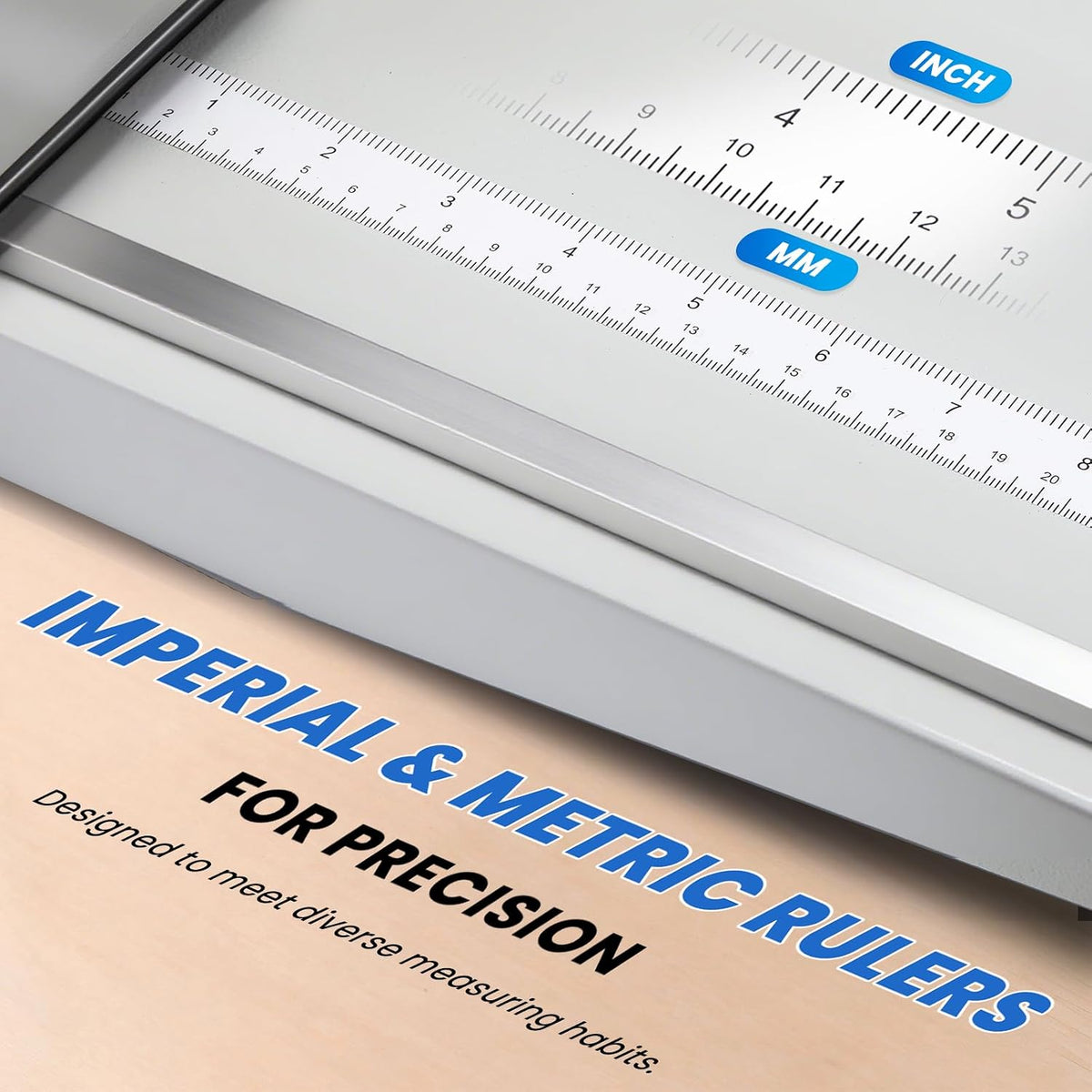 Mxmoonant 2 in 1 Manual Creasing & Perforating Machine 13.4''