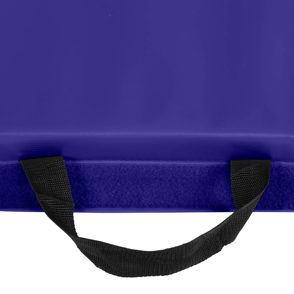 We Sell Mats - 4 ft x 6 ft x 2 - Personal Fitness & Exercise Mat for Home Workout - Lightweight and Folds for Carrying â All Purpose Gym Mat â Thick Mat for Yoga, Pilates, Stretches, Floor Exercises