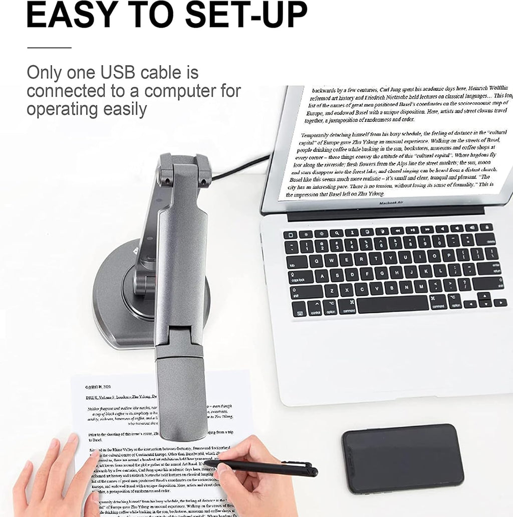 JOYUSING V500S USB Document Camera for Teachers â 8MP Auto-Focus