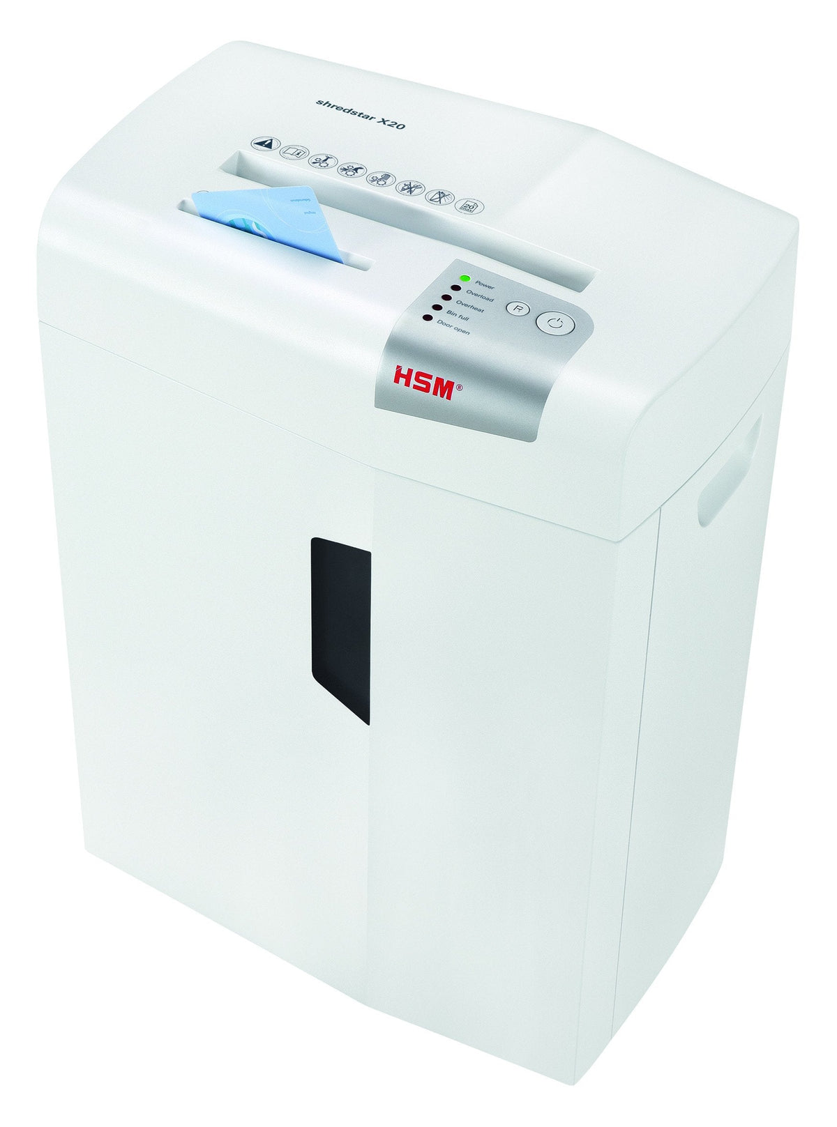 HSM shredstar X14 Cross-Cut Shredder; Shreds Up to 14 Sheets; 6.1-Gallon Capacity Shredder White | HSM1057W