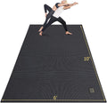 GXMMAT Large Yoga Mat 12'x6'/10'x6'/6'x8'(7mm)