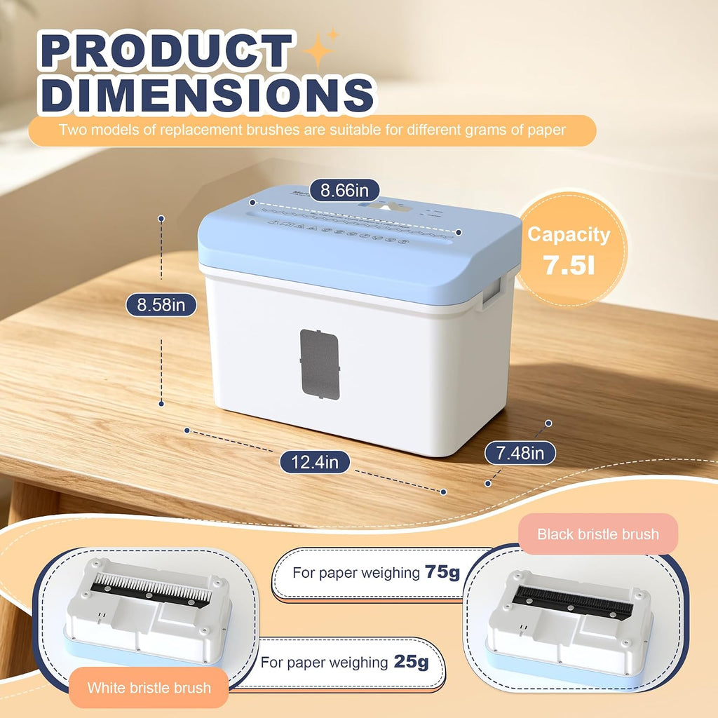 Electric Crinkle Paper Shredder for Gift Box Filler Home Office