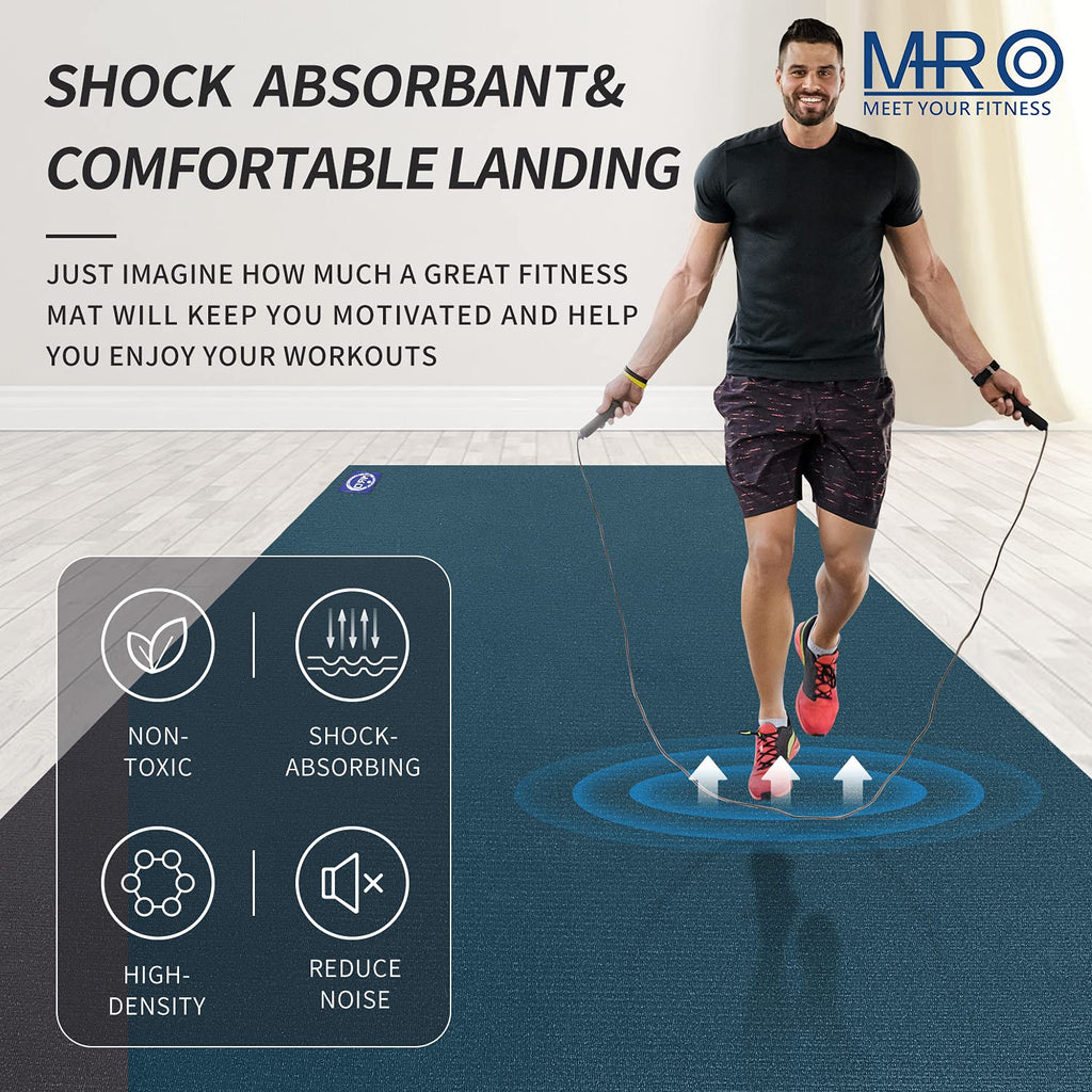 MRO Extra Large Exercise Mat 15'x6'/12'x6'/9'x6'(7mm)