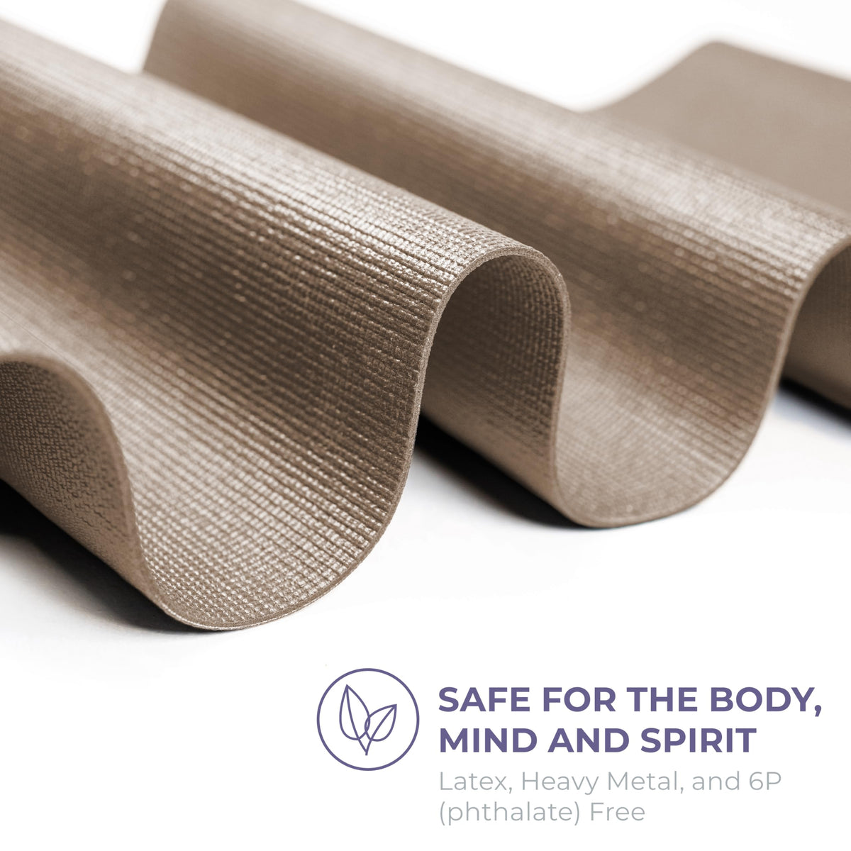 Voyage 5mm Studio Yoga Mats, 6 Pack, 72x24in
