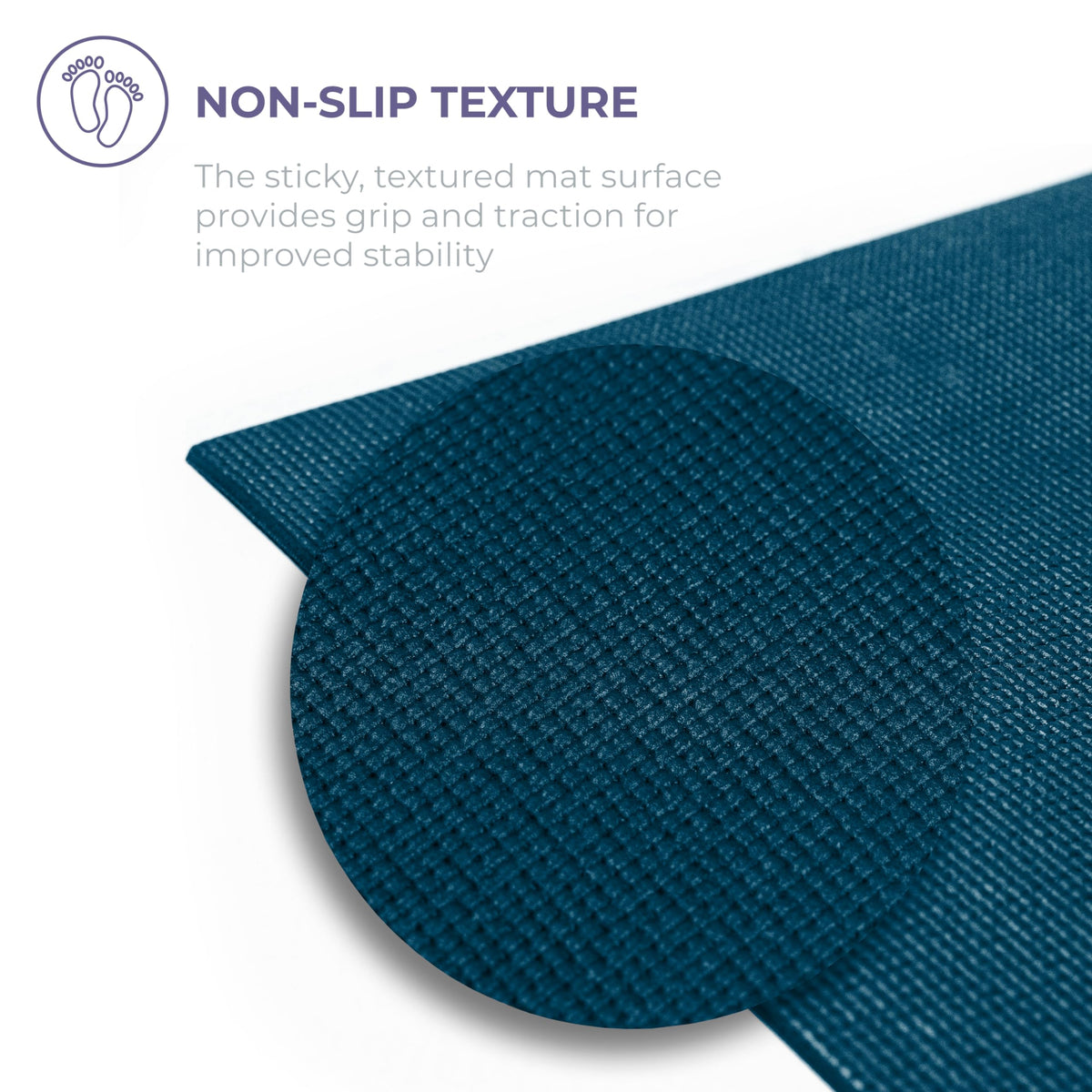 Voyage 5mm Studio Yoga Mats, 6 Pack, 72x24in