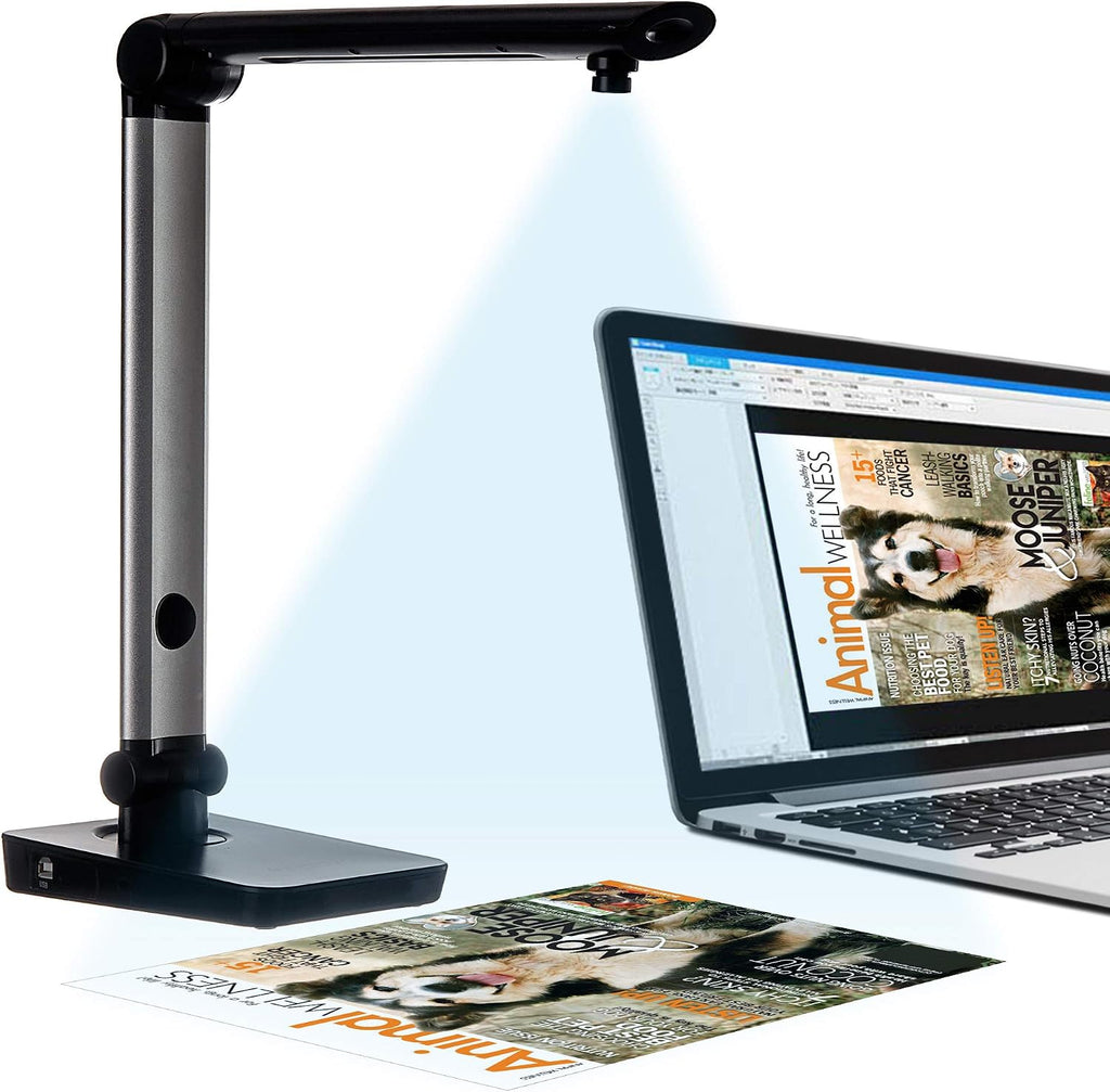 Digital Portable Rotatable for All Dimension USB Document Camera LV-1 Series LV-1020(Black)