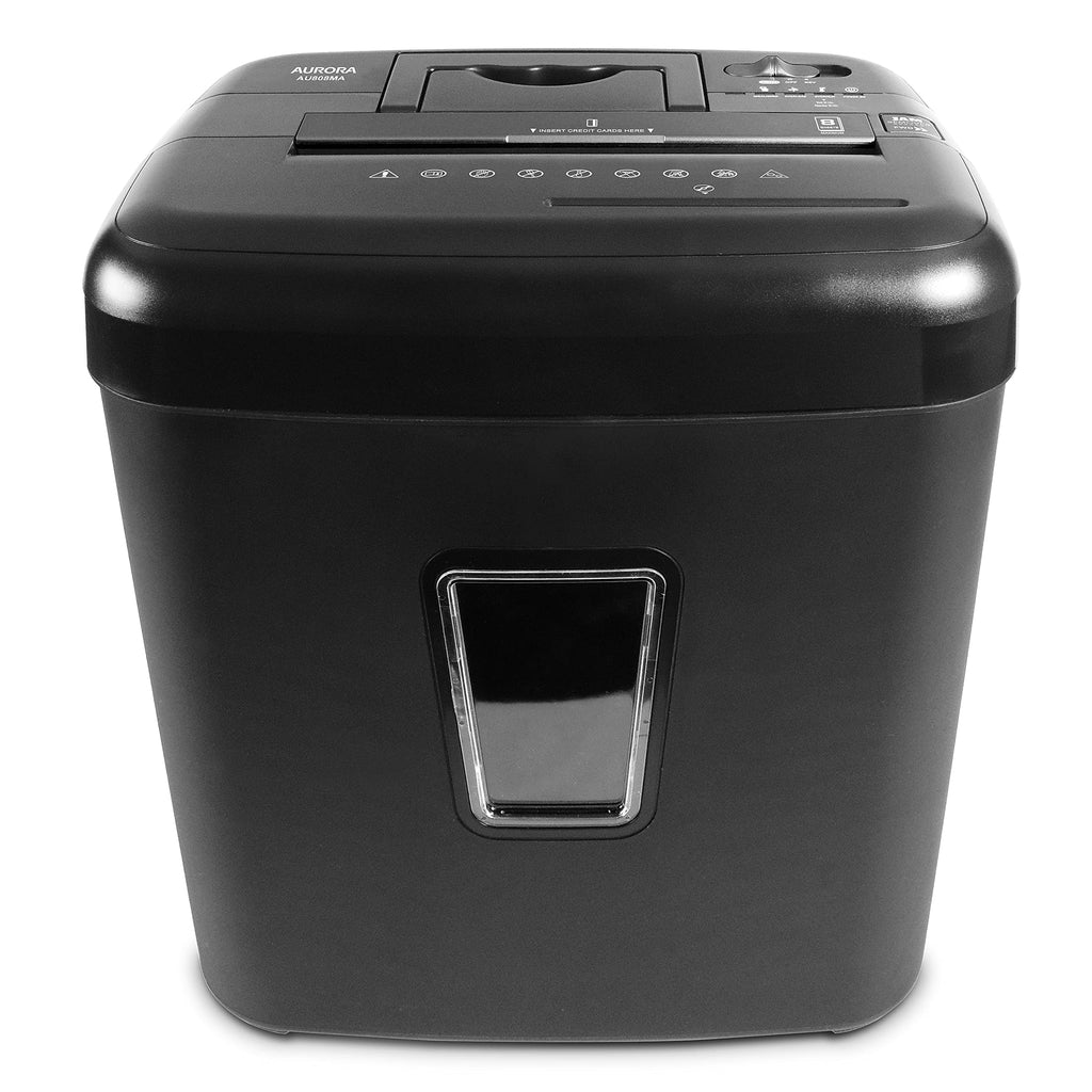 Aurora AU1235MA Professional Grade 12-Sheet High Security Micro-Cut Paper and Credit Card Shredder/ 20 Minutes Run/Security Level P-5