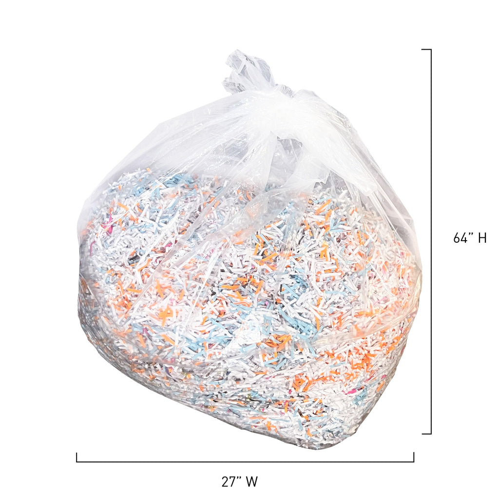 IDEAL AC0920H Shredder Bags â 20â x 47â Case of 80, Gusseted, 40-Gallon Capacity, Heavy-Duty Bags for IDEAL Shredder Models 2503, 2604, and 3104.